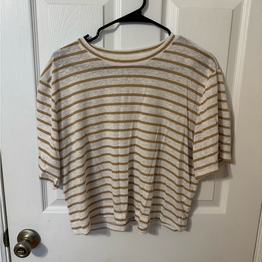 Universal Thread Linen Tee- Women’s Large